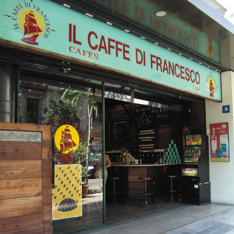 Cafeteries cèntriques a Barcelona, Il Caffè di Francesco